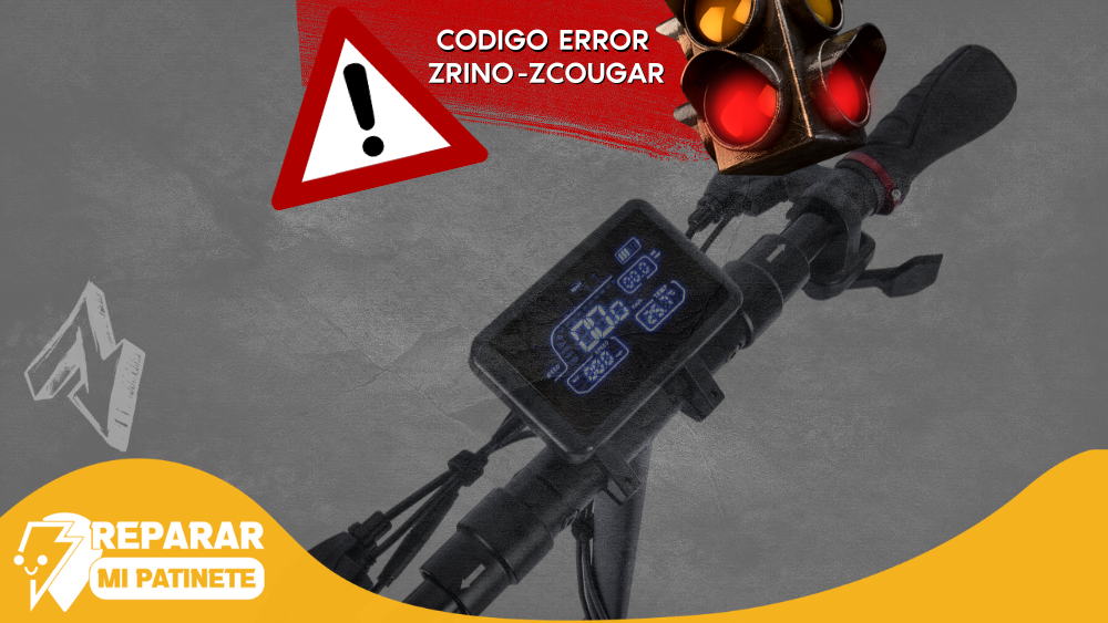 Codigo de error patinete electrico zwheel  T4, T4 Duo , Zcougar, Zrino, Zrino Duo