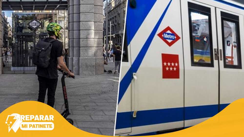Entra en vigor la prohibición de acceder con patinete eléctrico al Metro y los buses en la Comunidad de Madrid