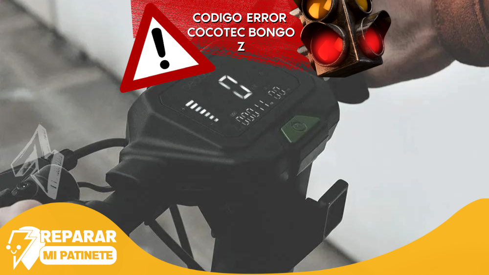 Código de error patinete eléctrico Cecotec Bongo Z