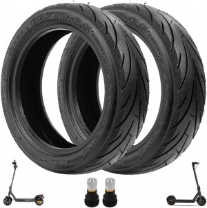 Neumáticos de repuesto para Smartgyro K2 y Ninebot Max G30, neumáticos de goma 60/70-6.5, neumáticos sin cámara Tubeless