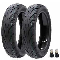Kit Cubiertas Tubeless 9x2, Neumatico antipinchazo Con/Sin Gel de Auto Reparación, Compatible con Patinete Eléctrico XIAOMI M365, Essential, 1S, Pro/Pro 2, MI3