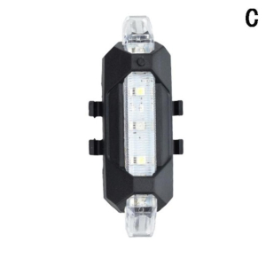 (Blanco) Intermitente Luz Led Scooter Bicicleta