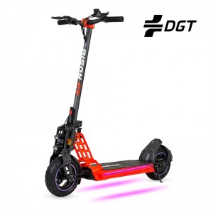 Patinete eléctrico Bison GT Red Carbon Design 40km Autonomía