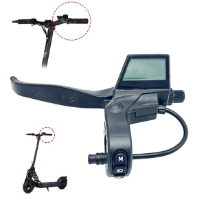 Maneta de freno izquierda con display Bogist Urbetter M6, Ecoxtrem Bison, B-Mov freestyle 5