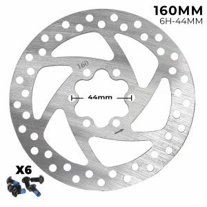 Disco de freno 160mm – Redondo (6H -44MM)