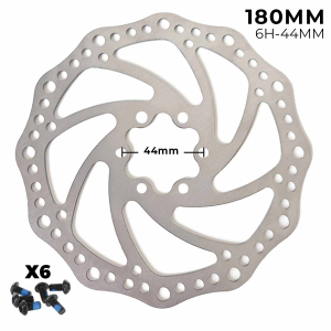 Disco de freno 180mm – Dentado (6H -44MM)