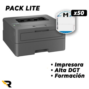 Pack Lite : 50 Matrículas + Impresora