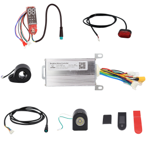 Kit electrónico genérico 36V – APP (Display + Controladora + Cableado + Acelerador + Luces Delanteras y Traseras) [Suniik]