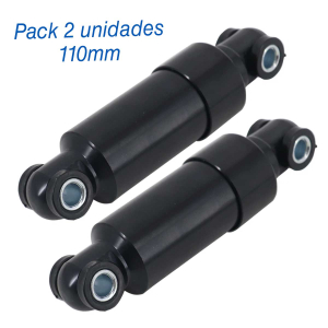 Cilindro muelle amortiguador muelle patinete eléctrico 110mm (Pack 2 unidades)