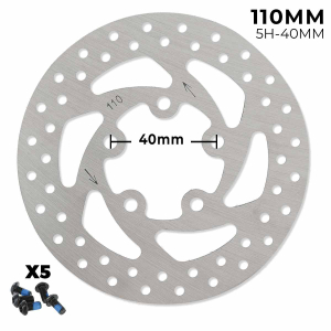 Disco de freno 110mm Xiaomi (Nuevo modelo) – Redondo (5H -40MM)