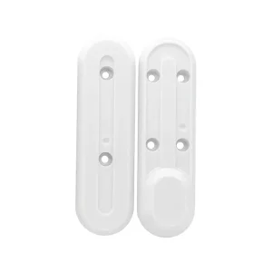 Tapa embellecedor blanco de tornillos para Xiaomi M365 y PRO (pack derecha + izquierda)