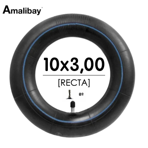 Cámara de aire 10×3 – 255×80 (válvula recta) [Amalibay]