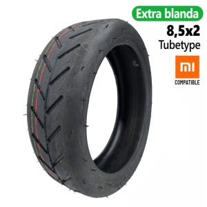 Rueda Cubierta 8,5×2-6,1 tubetype – (Goma blanda)