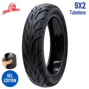 Rueda cubierta 9×2-6,1 con gel antipinchazo [Yuanxing]