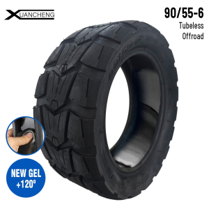 Rueda cubierta 90/55-6 Tubeless (Con gel antipinchazos) (Ninebot GT1 GT2) [Xuancheng]