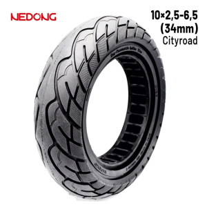 Rueda maciza 10×2,5-6,5 (34mm) [Nedong]