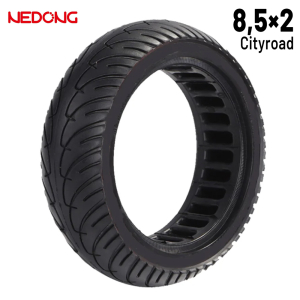 Rueda maciza ultraligera 8,5×2 – Línea Negra [Nedong]
