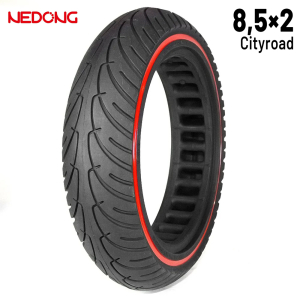 Rueda maciza ultraligera 8,5×2 – Línea Roja [Nedong]