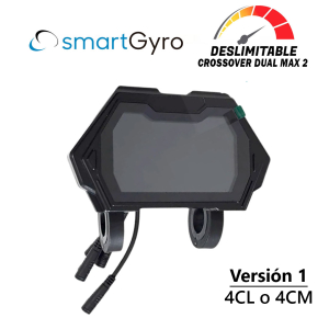 Display Smartgyro Crossover DUAL MAX 2 – (Deslimitado 40Km/h) – Versión V1 (Referencia 4CL o 4CM)