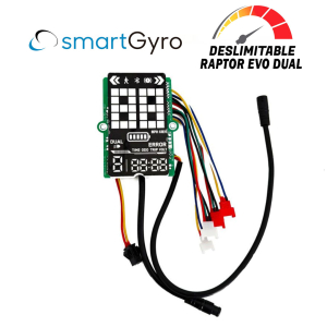 Display Smartgyro Raptor EVO Dual  – (Deslimitado 40Km/h) – 52V