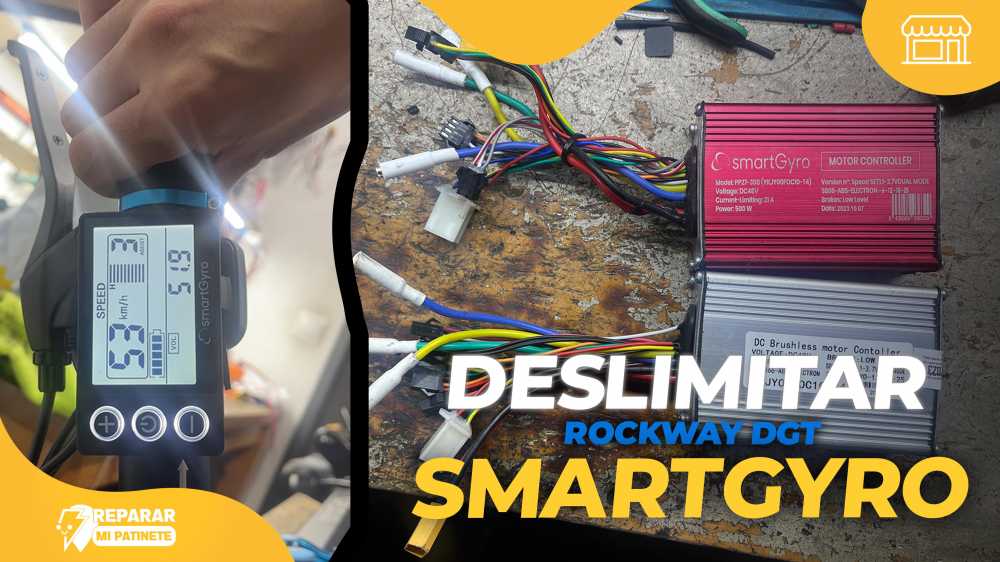 Deslimitar Patinete Smartgyro Rockway DGT